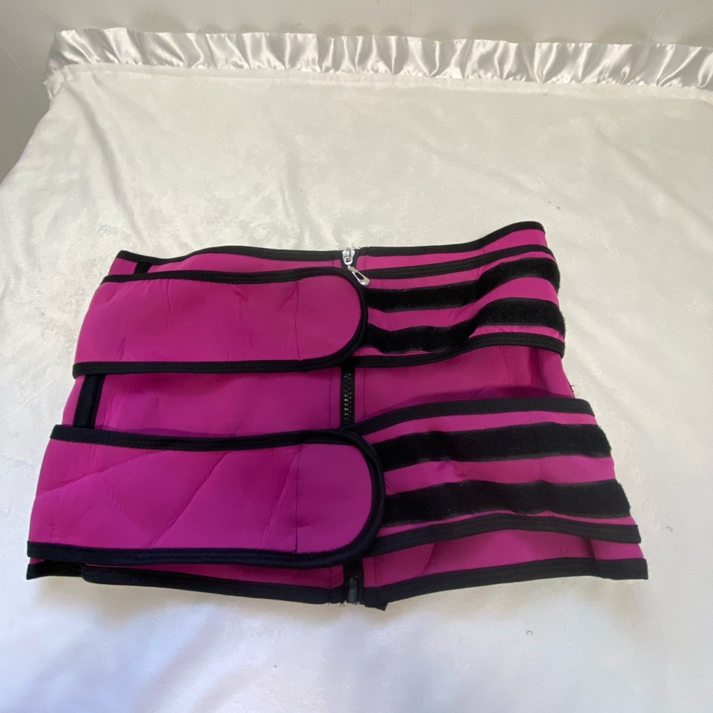 Women Slimming Waistband Neoprene Waist Trainer Corset Cincher Sweat Girdle Gym
